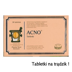 ACNO - tabletki na trądzik !