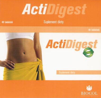 ActiDigest na  przewód pokarmowy