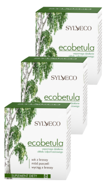 Extractum (Cortex) Betulae - EcoBetula 3x (Sylveco)