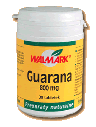 Guarana 800mg -zwalcza zmęczenie i zwiększa koncentrację
