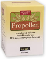 PROPOLLEN tabletki pyłkowo- propolisowe