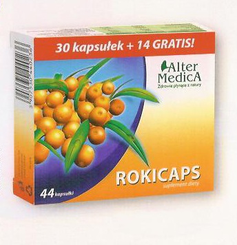 Rokicaps - olejek rokitnikowy w kapsułkach