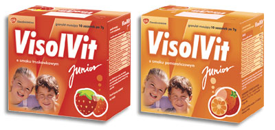 VisolVit Junior o smaku pomarańczowym