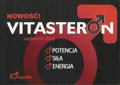 Vitasteron - potencja - siła - witalność