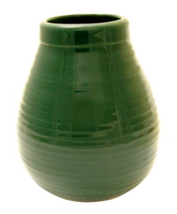Mate Ceramiczne Calabaza zielone