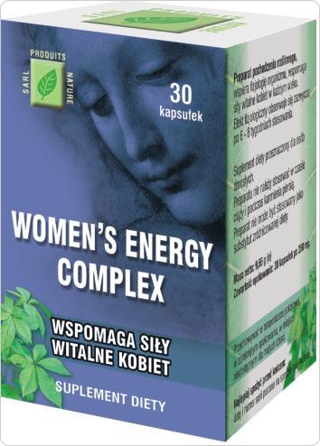 WOMEN’S ENERGY COMPLEX dla kobiet - wzmacnia siły witalne